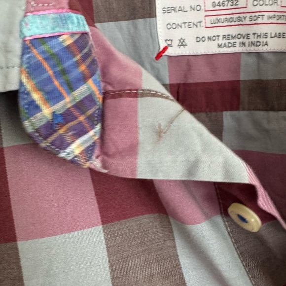 Robert Graham The Freshly Laundered Plaid Buttoned Down Shirt Men’s XL - Picture 7 of 13